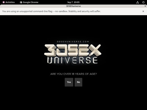 3D SexU Niverse Username Password