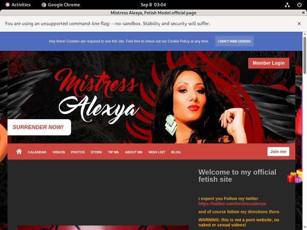 Acc For Mistress Alexya