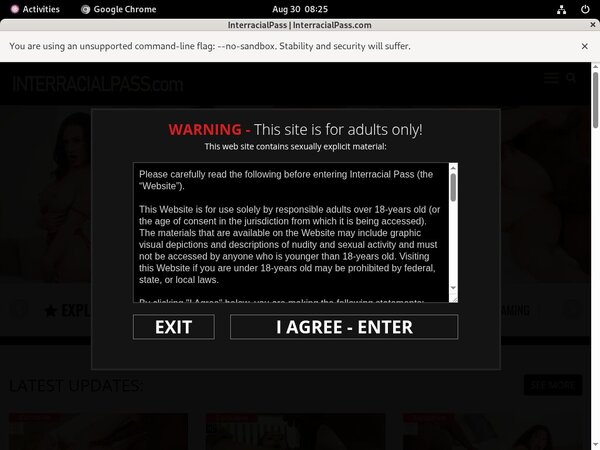 Account Interracial Pass