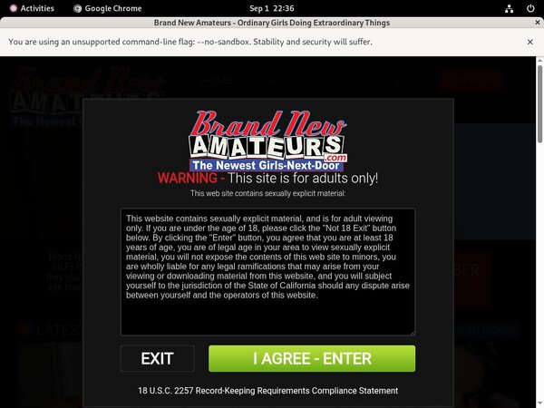 Amateursnewbrand Login Account