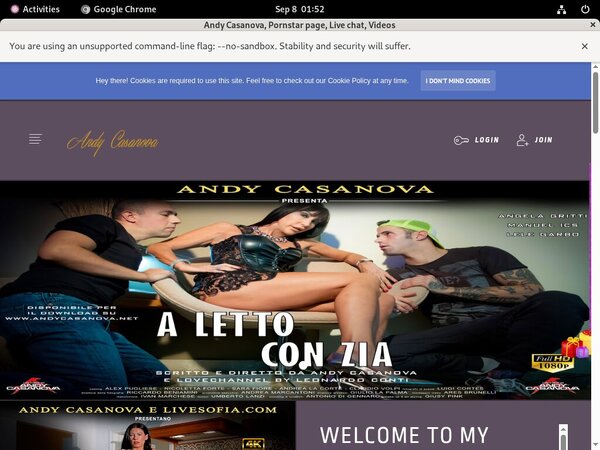 Andy Casanova Codes