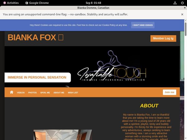 Bianka Fox With Bank Pay