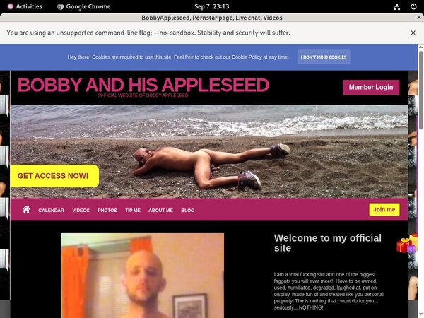 BobbyAppleseed Checkout Form