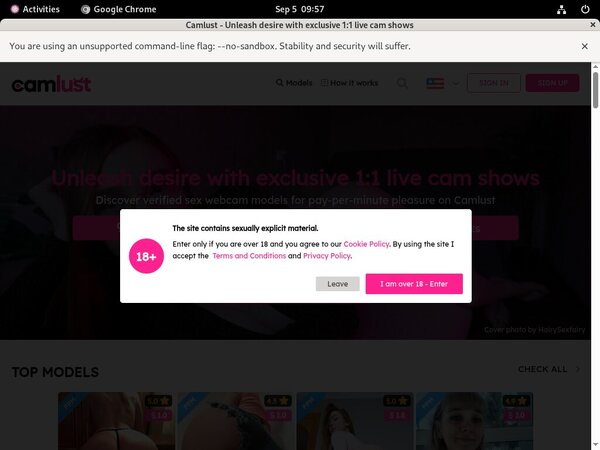 Camlust.com Free Trial Url