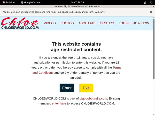 Chloesworld.com With Pay Safe Card