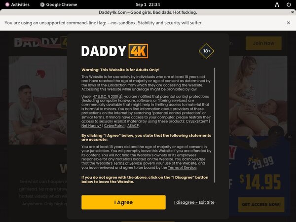 Daddy4k.com Free Trial Password