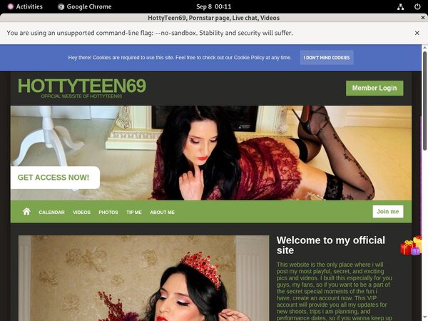 Discount HottyTeen69 Account