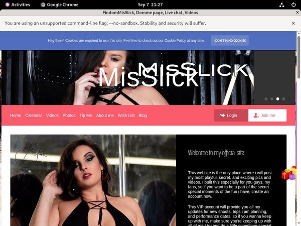 FindomMisSlick Premium Account Login