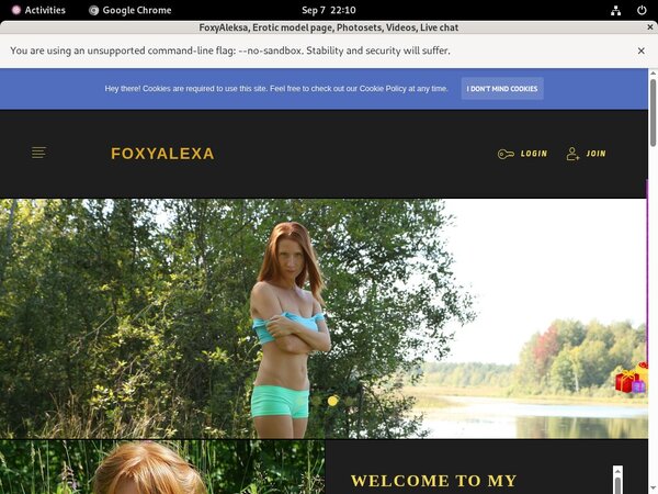 Free Foxyaleksa.com Discount Offer