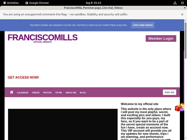 Free Franciscomills.modelcentro.com Discount Offer