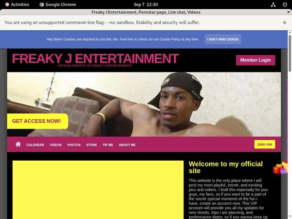 Free Freaky J Entertainment User Free Freaky J Entertainment User
