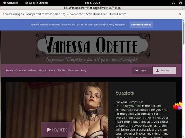 Free MissVanessa Trial Discount