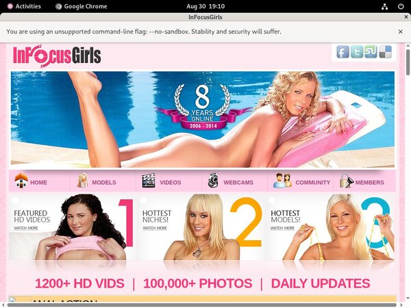 Free Premium In Focus Girls Accounts