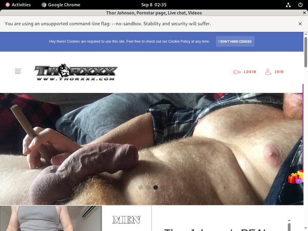 Free Thorjohnsonxxx.com Discount Membership