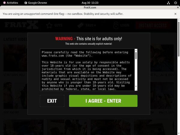 Free Trial Fraternityx Discount