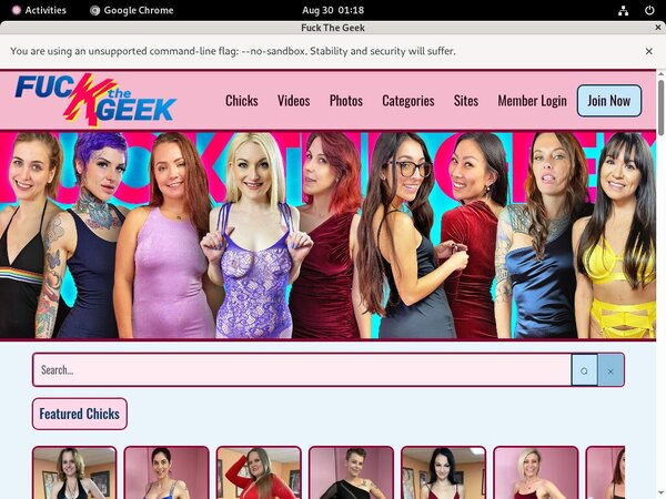 Fuck The Geek Promo Deal Fuck The Geek Promo Deal