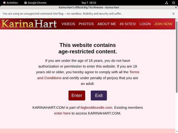 Hart Karina Discount Offer