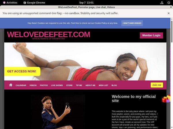 How To Get Free Welovedeefeet