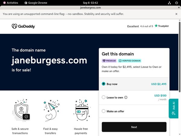 Jane Burgess Checkout