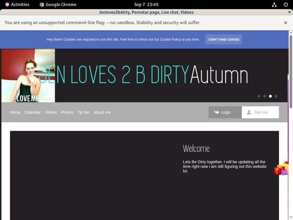 Jenloves2bdirty.modelcentro.com Boobs