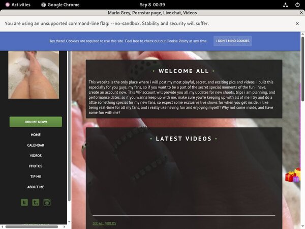 MarloGrey Join By Text Message