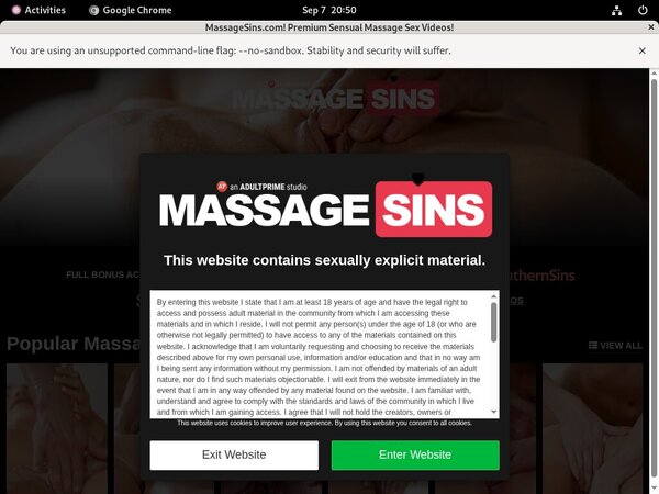 Massagesins.com Login Pass