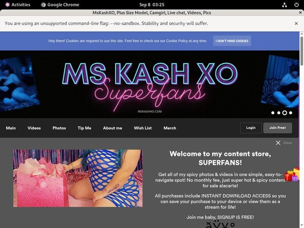 MsKashXO Discount Checkout
