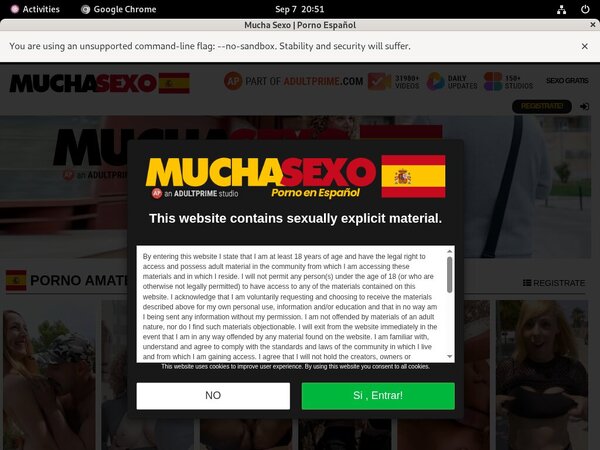 Mucho Sexo Using Pay Pal