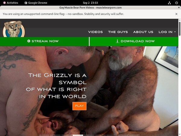 Muscle Bear Porn Special Deal