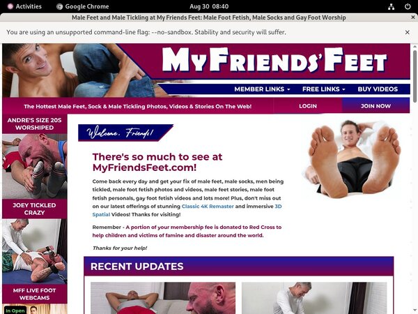Myfriendsfeet.com Discount 2018