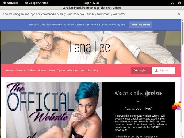 New Lana Lee Inked Discount Deal