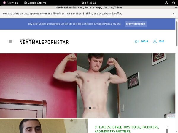 NextMalePornStar.com Iphone