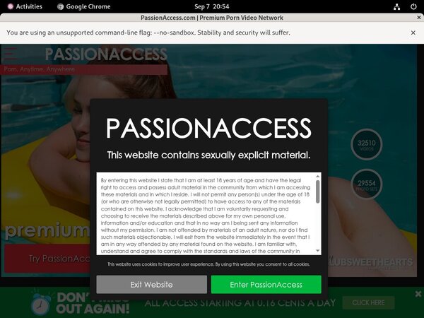 Passionaccess.com Promo Tour