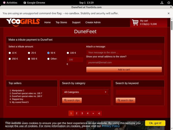Promo Dunefeet