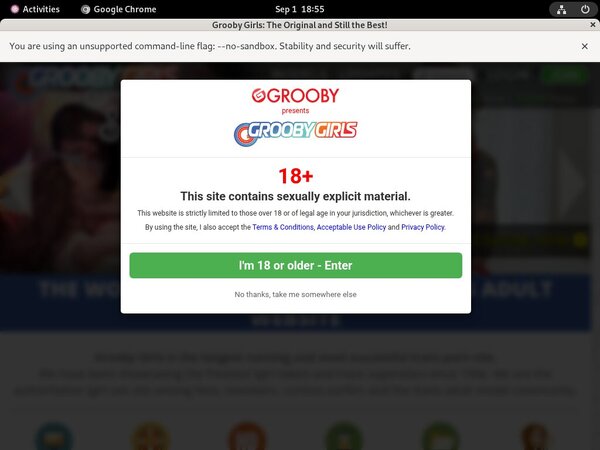 Promo Groobygirls.com Free Trial