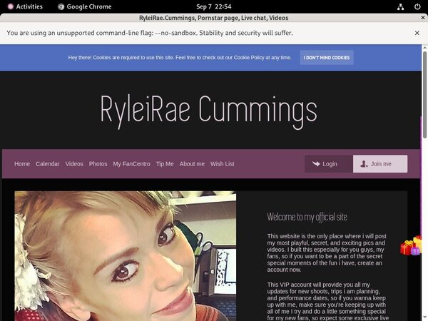 Sign Up To RyleiRae.Cummings