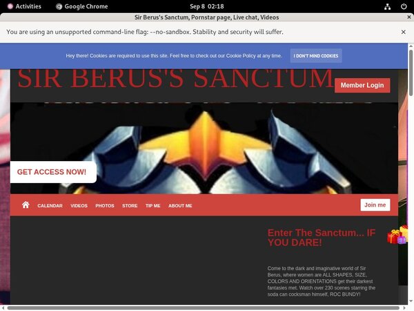 Sirberusssanctum.net Vendo