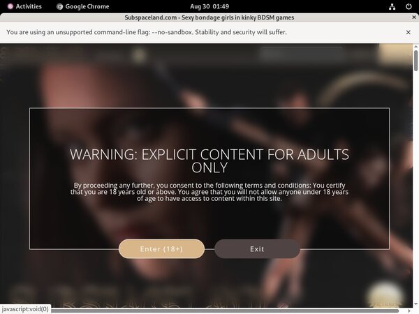 Subspaceland.com Update Subspaceland.com Update