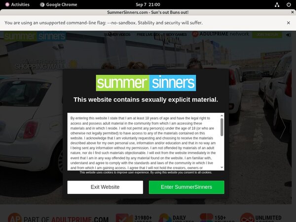 Summersinners.com Without Joining
