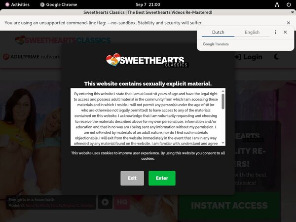 Sweetheart Classics With European Credit Card