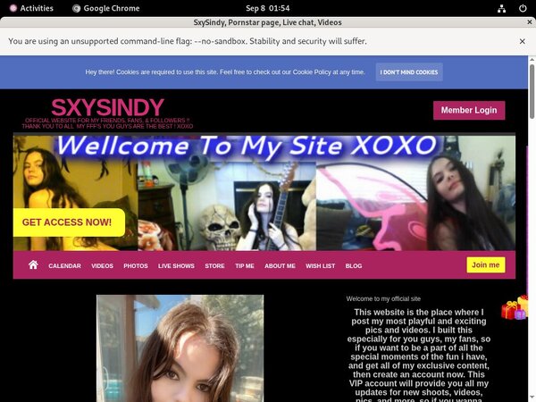 Sxysindyxoxo.com Porn Discounts
