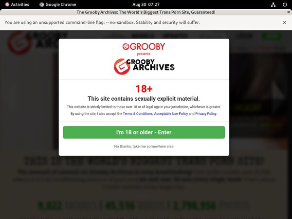 The Grooby Archives Free Trial Acc