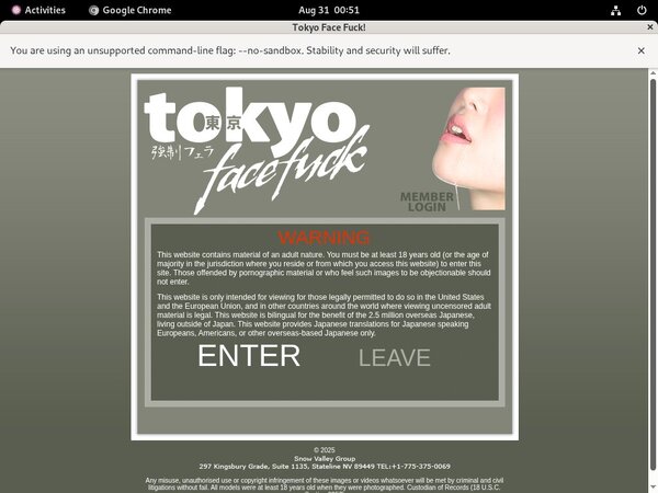 Tokyo Face Fuck Discount Pw