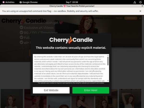 Try Cherrycandle Free