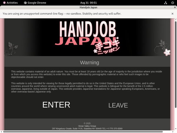 Twitter Handjob Japan
