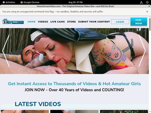 Video Homegrown Trial Membership