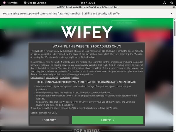 Wifey Log In