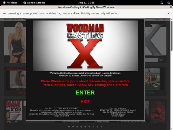 Woodmancastingx.com Password Blog