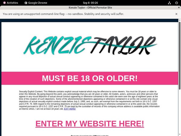 Xxx Sex Kenzie Taylor