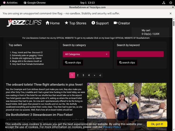 Yezzclips.com Sign Up Link